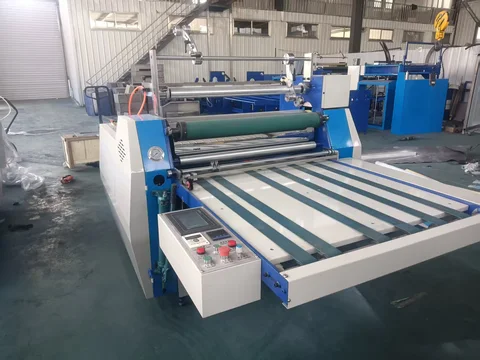 Semi-automatic sheet laminating equipment